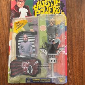 Austin Powers Mini Me Action Figure - Gray
